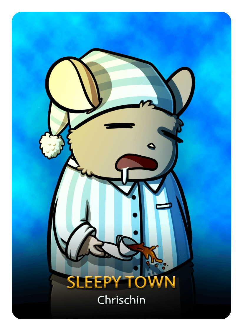 Sleepy Town Role Card